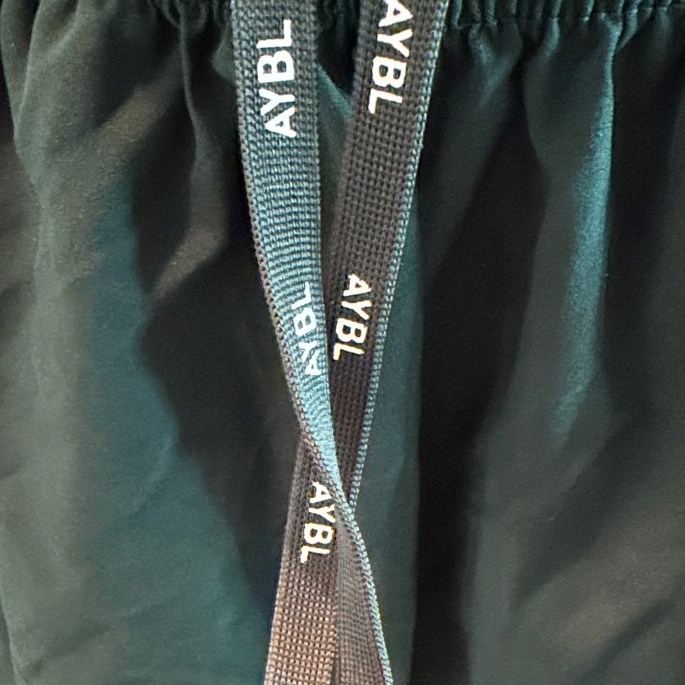 AYBL  Core 7” Men's Dark Green Athletic Shorts - Picture 3 of 8